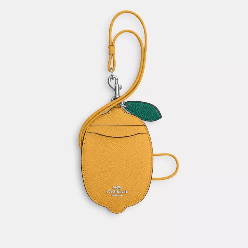 Coach Yellow Lemon Coin Purse